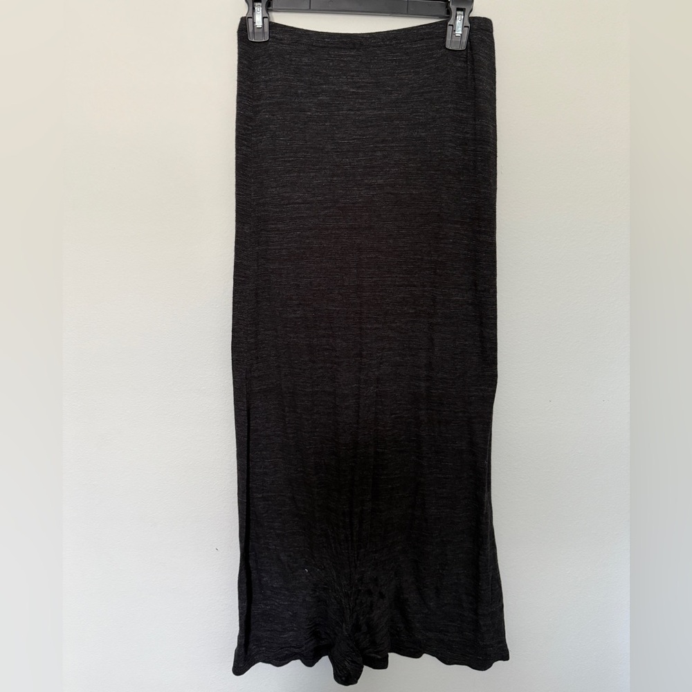 Kiva charcoal Maxi Skirt Size Medium
